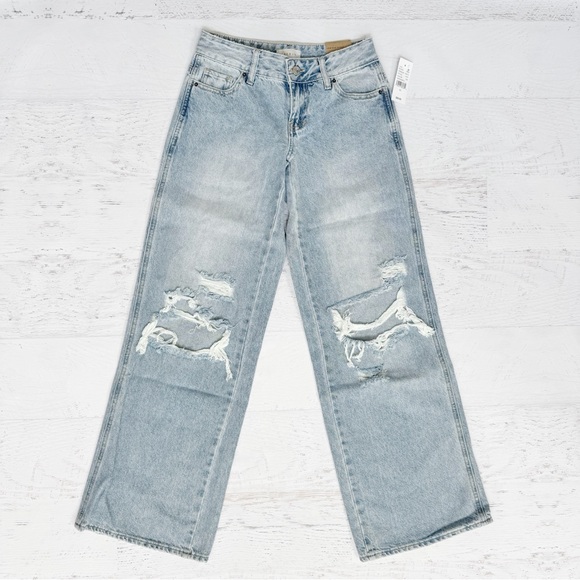 PacSun Denim - NWT Pacsun Low Rise Baggy Wide Leg Denim Jeans Size 23